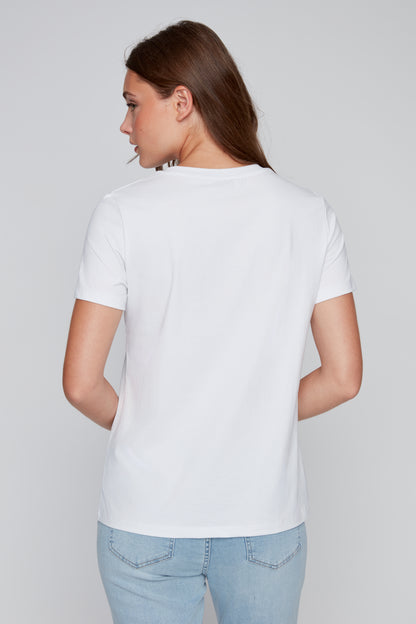 T-shirt coeur scintillant
