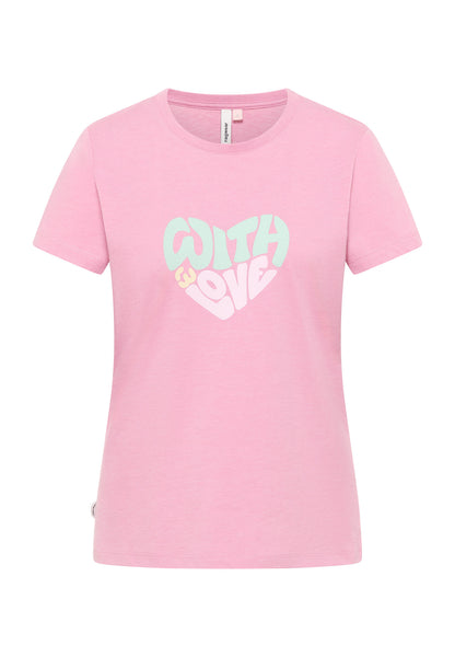 T-shirt doux et féminin "With Love"