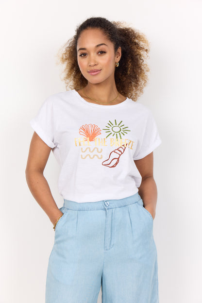 T-shirt "FELL THE BREEZE"