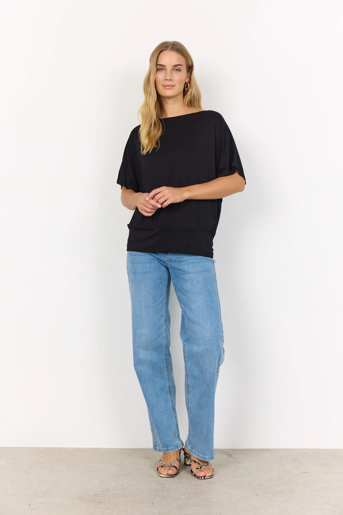 T-shirt décontracté au tombé parfait