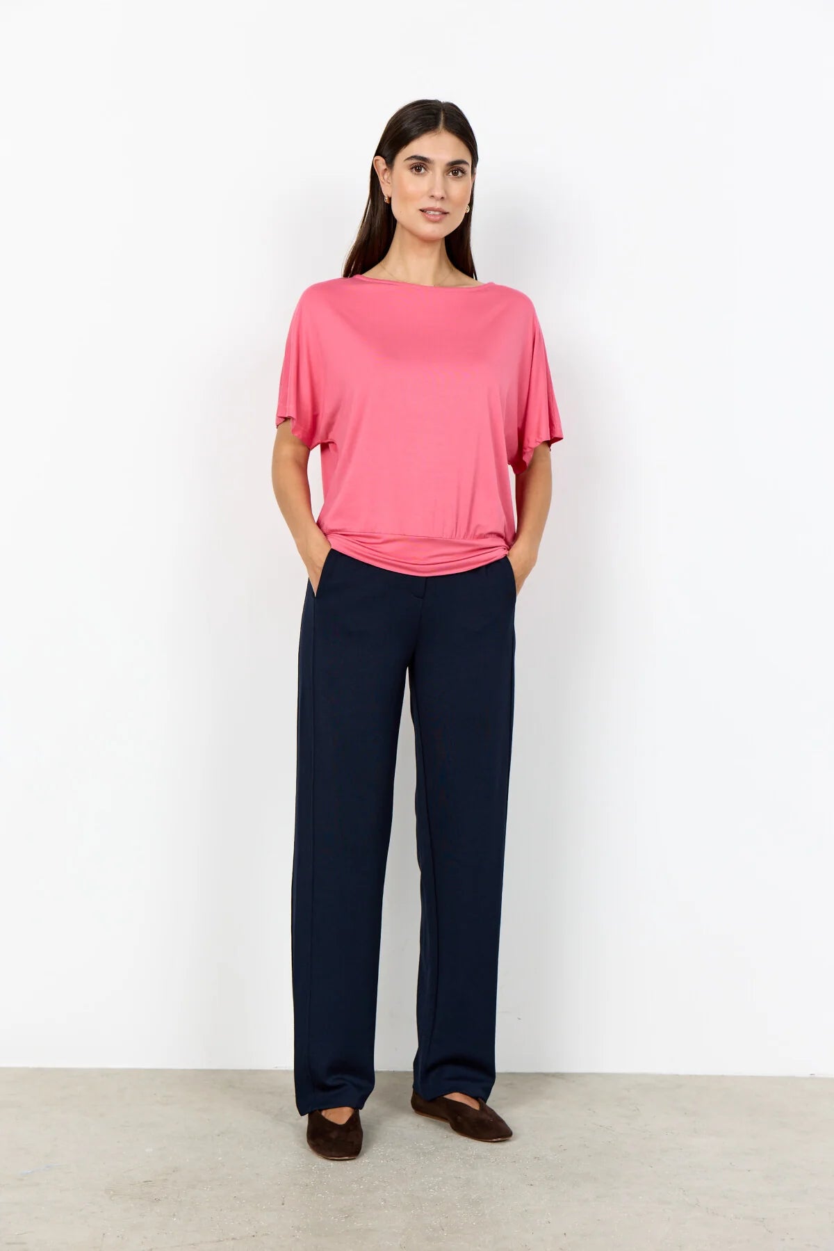 T-shirt décontracté au tombé parfait