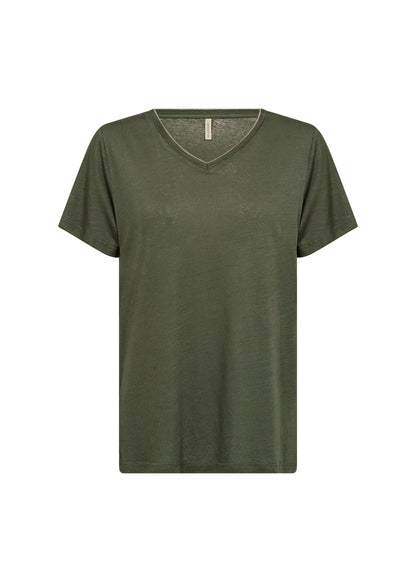 T-shirt col en V