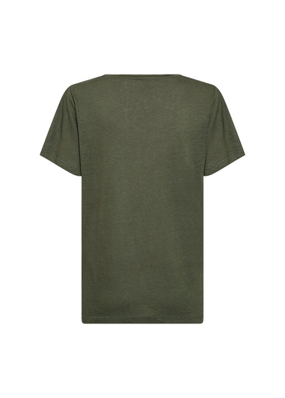 T-shirt col en V
