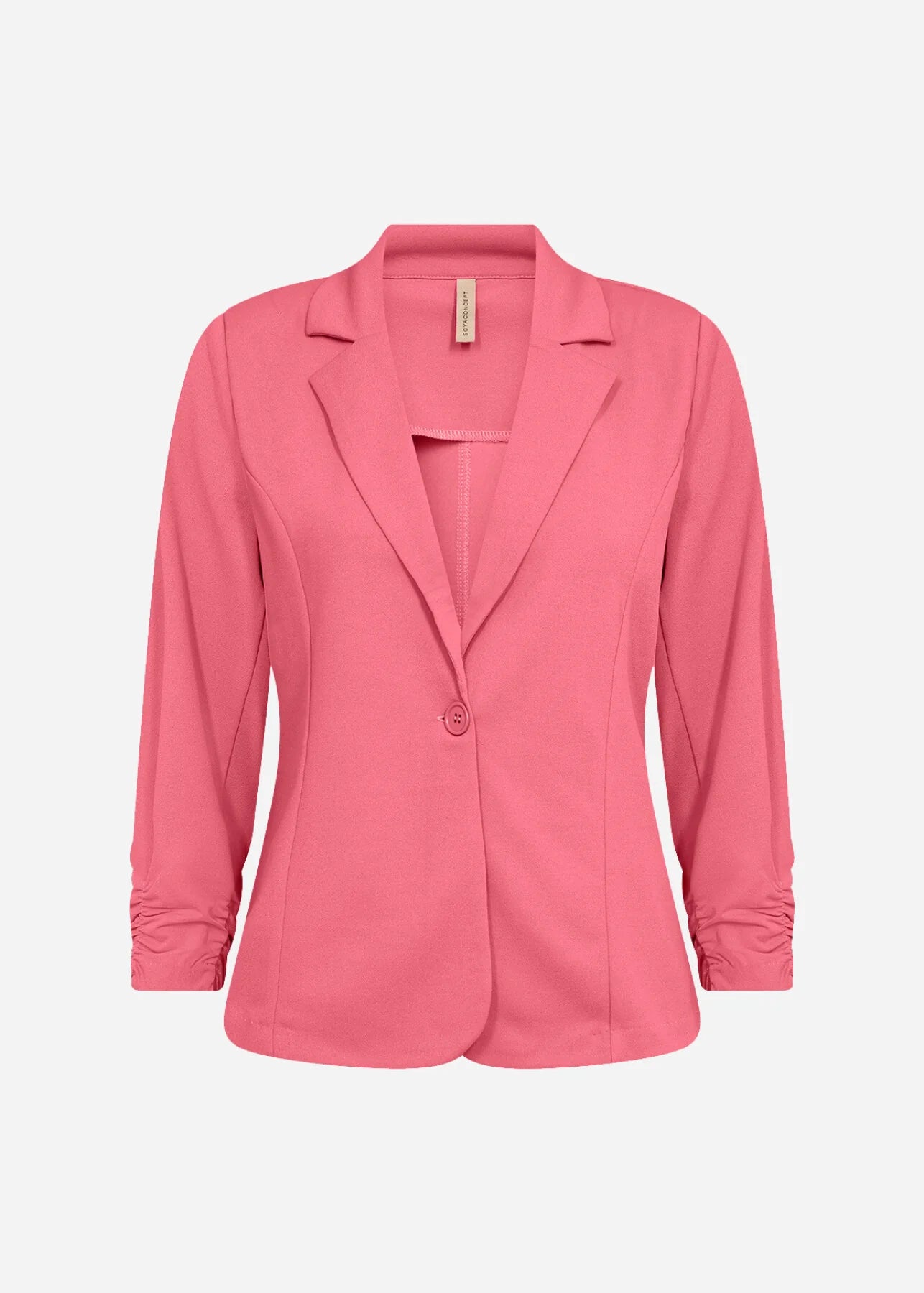 Blazer rose chic et lumineux