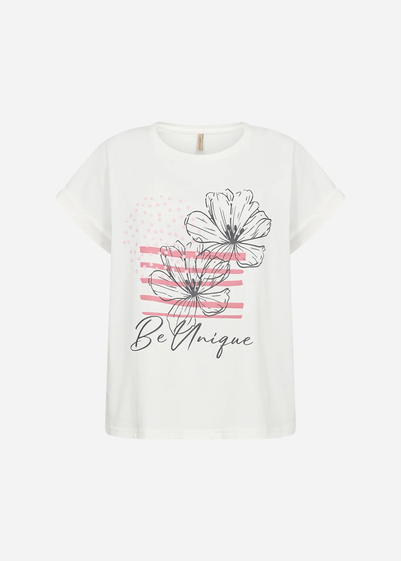 T-shirt imprimé "Be Unique"