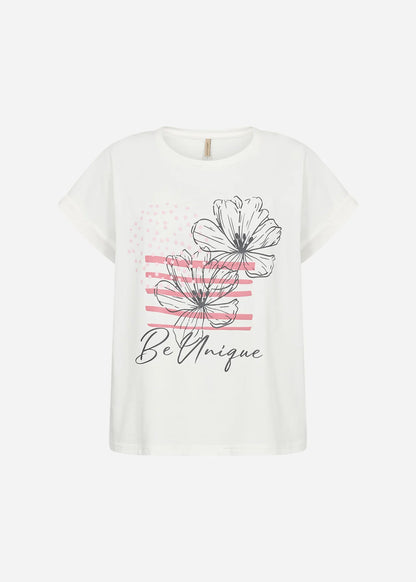 T-shirt imprimé "Be Unique"