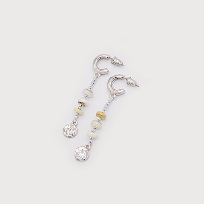 Boucles d'oreilles petit cristaux