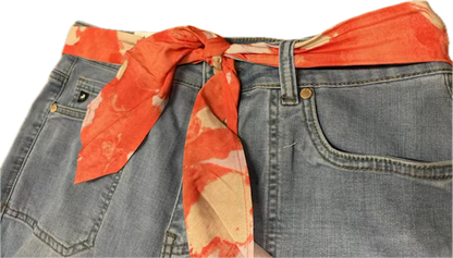 Jeans jambe large