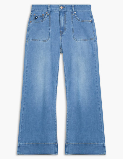 Jeans jambe large