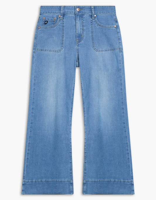 Jeans jambe large