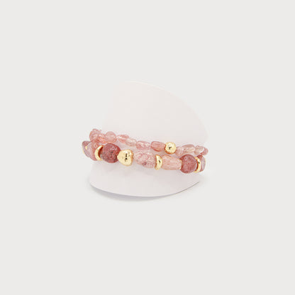 Duo de bracelets sur élastique