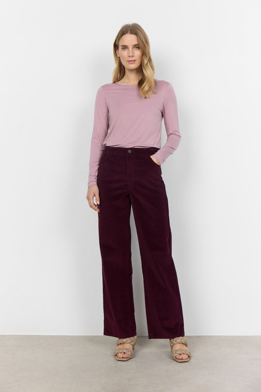 Pantalon en velours côtelé