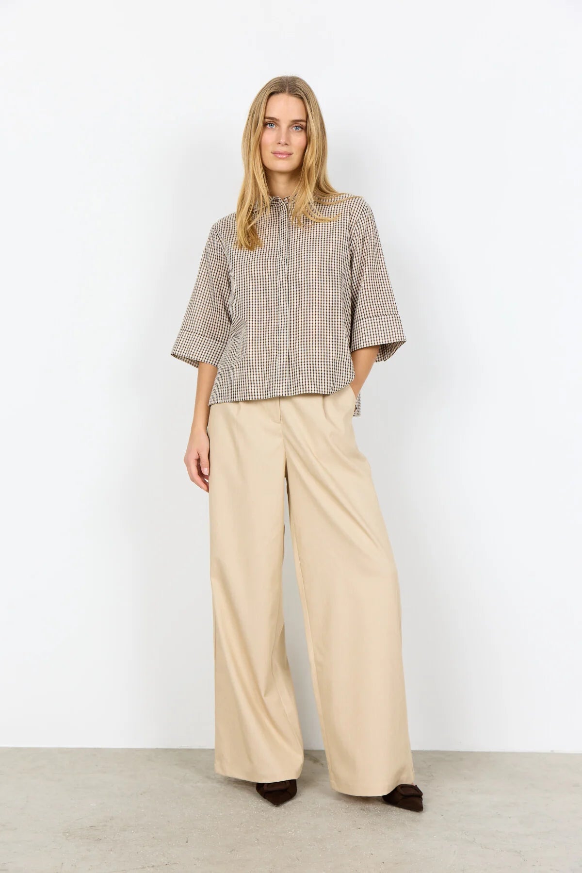Chemise à carreaux revisités