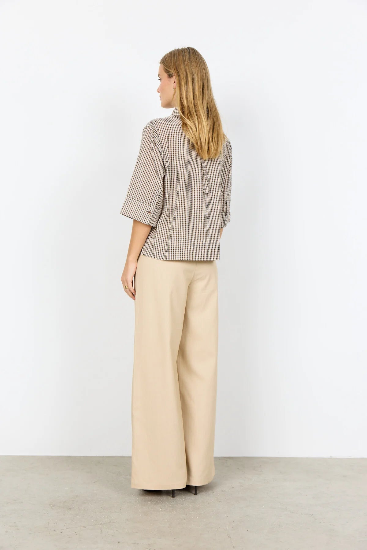 Chemise à carreaux revisités