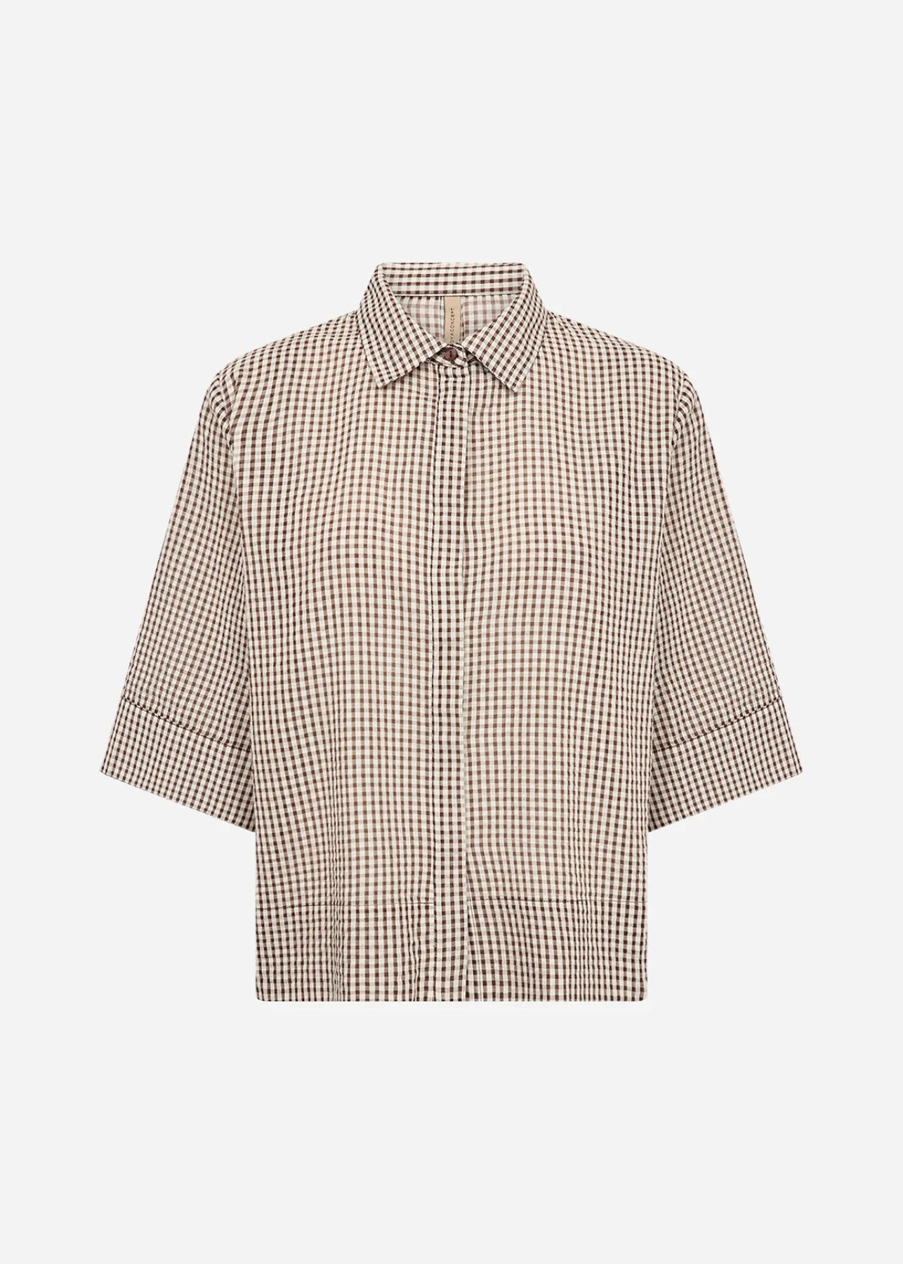 Chemise à carreaux revisités