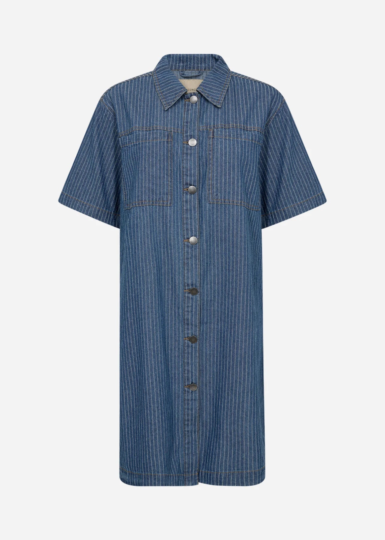 Robe casual chic en denim