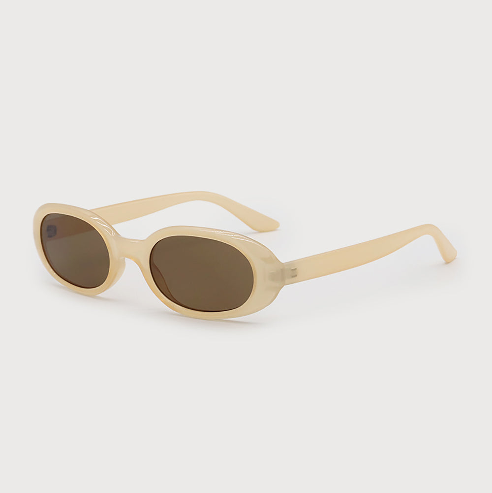 Lunettes de soleil ovales