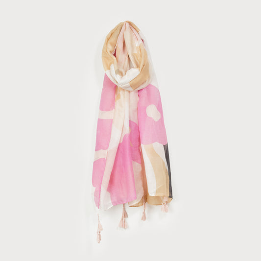 Écharpe légère beige