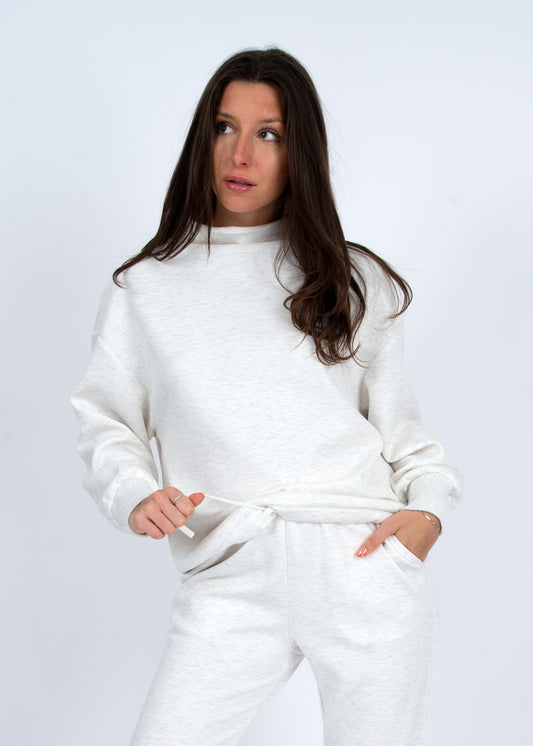 Pull col haut