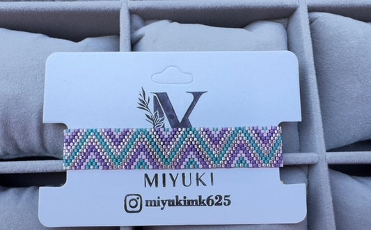 Bracelet motif zigzag