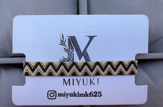 Bracelet motif zigzag
