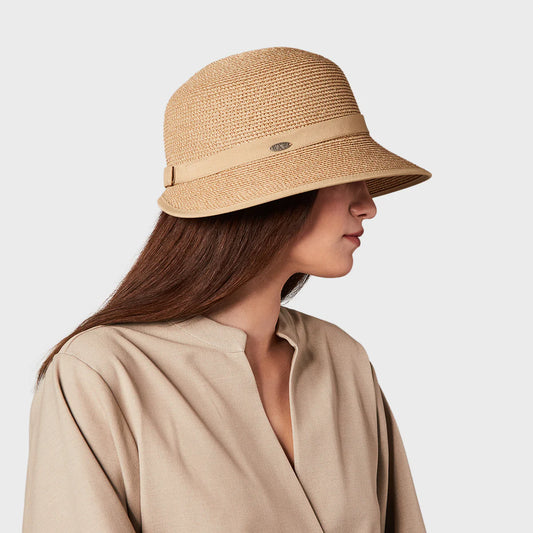Chapeau cloche Annie avec protection solaire UPF 50+
