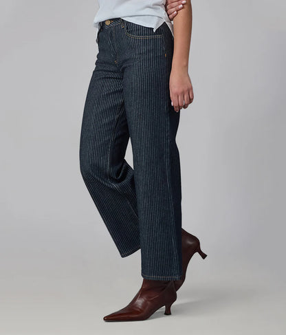 Jeans à rayures