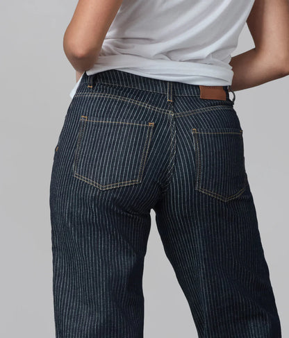 Jeans à rayures