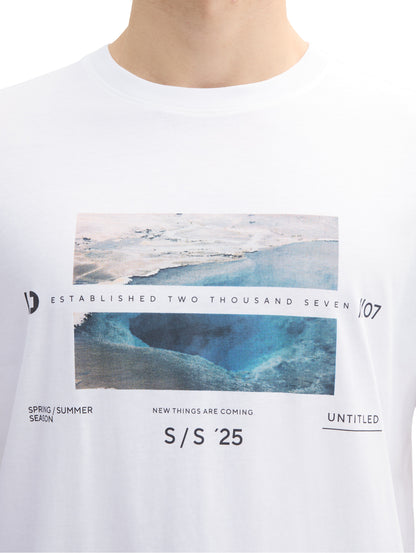 T-shirt avec image printemps/été