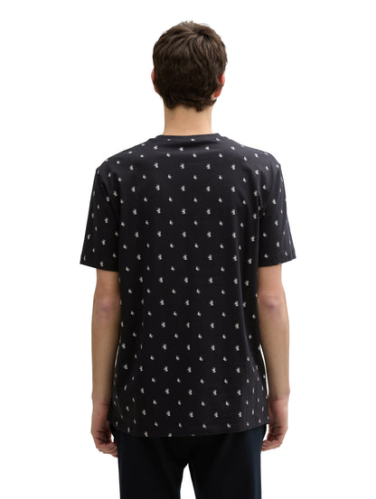T-shirt imprimé feuilles