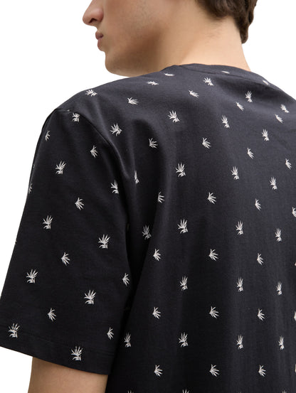 T-shirt imprimé feuilles