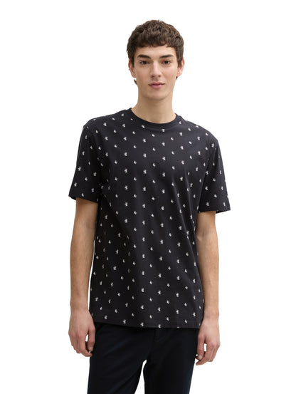 T-shirt imprimé feuilles