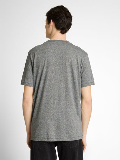 T-shirt imprimé chiné