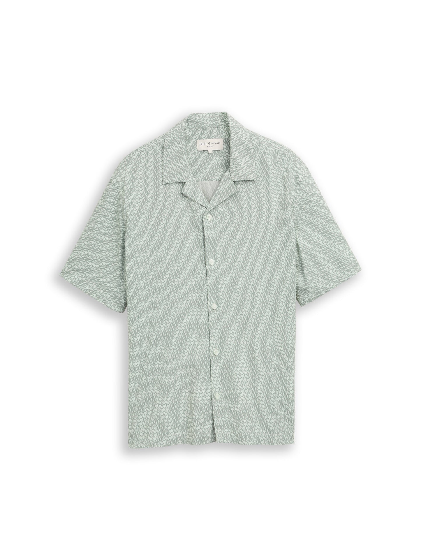 Chemise imprimée au motif géométrique