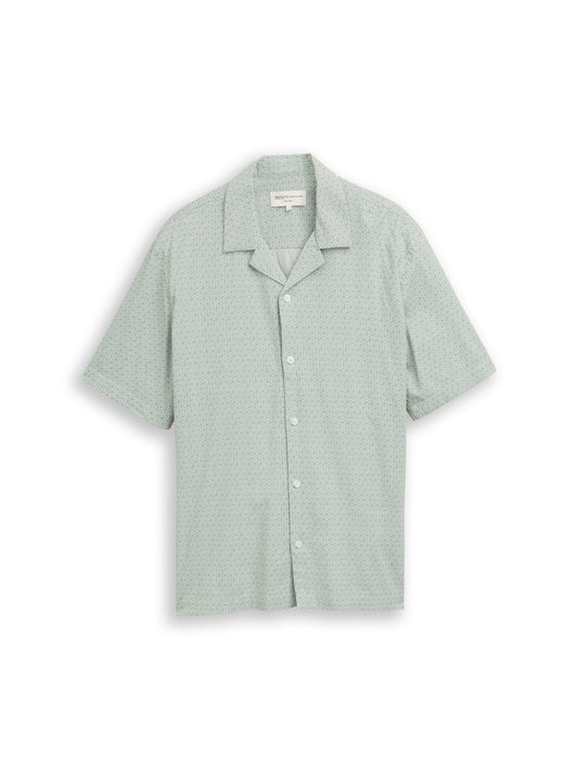 Chemise imprimée au motif géométrique