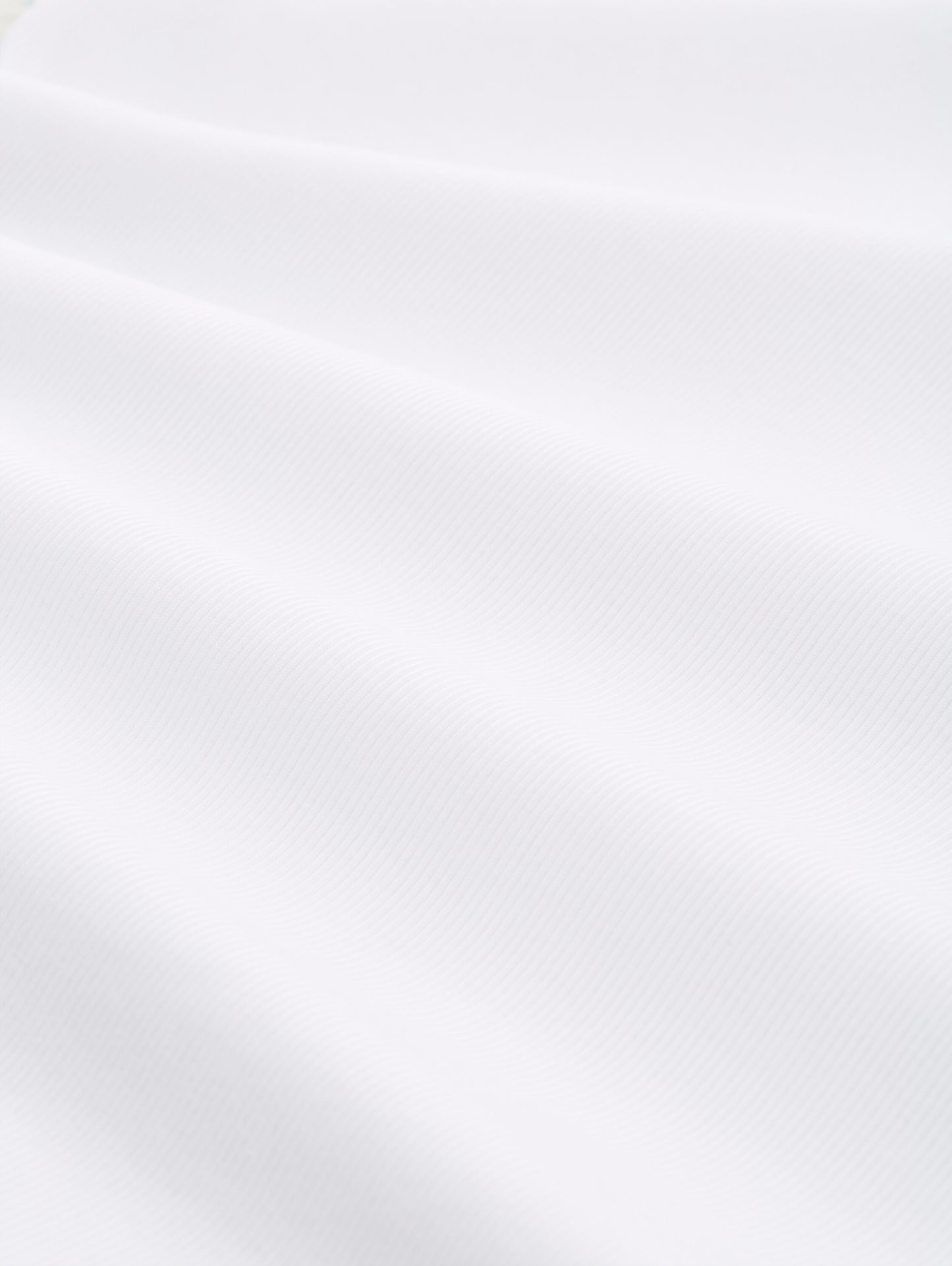 Camisole basique blanche en coton côtelé