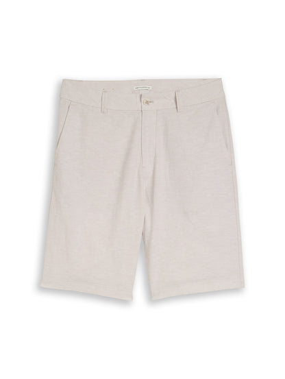 Short chino respirant à taille mi-haute