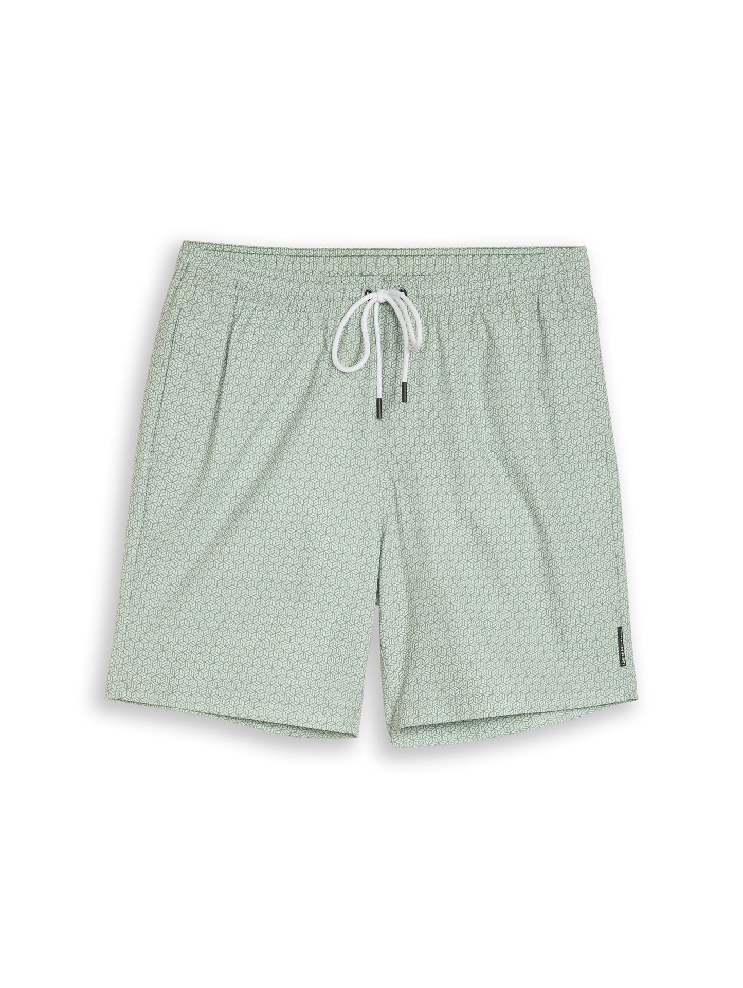 Maillot de bain homme vert sauge à cordon