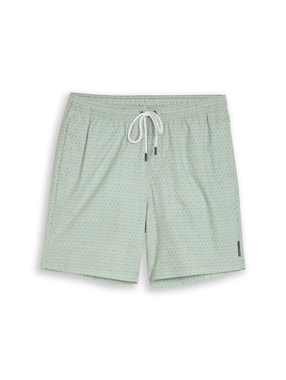 Maillot de bain homme vert sauge à cordon
