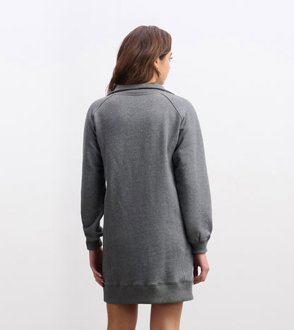Robe à col cranté