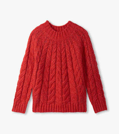Tricot en maille torsadée