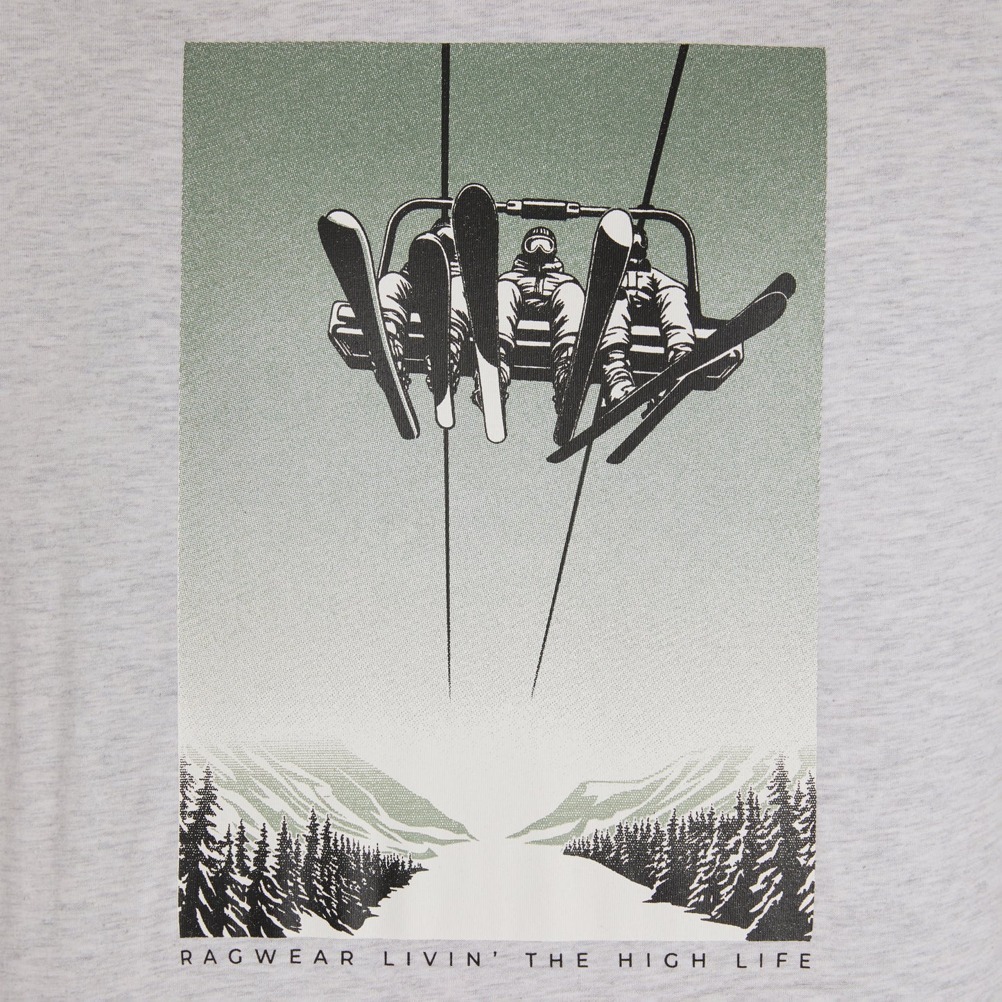 T-shirt "les skieurs"
