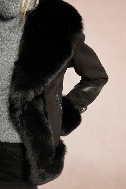 Manteau tissé