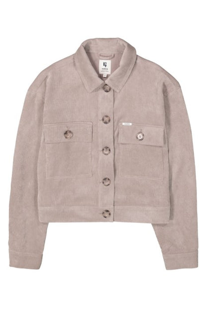 Veste côtelée