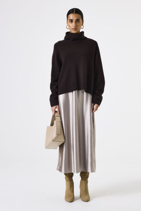 Jupe en satin