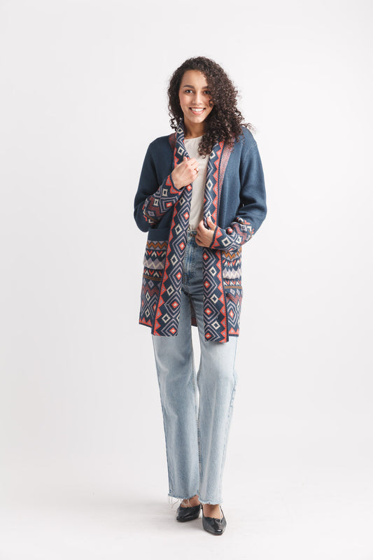 Cardigan avec poches