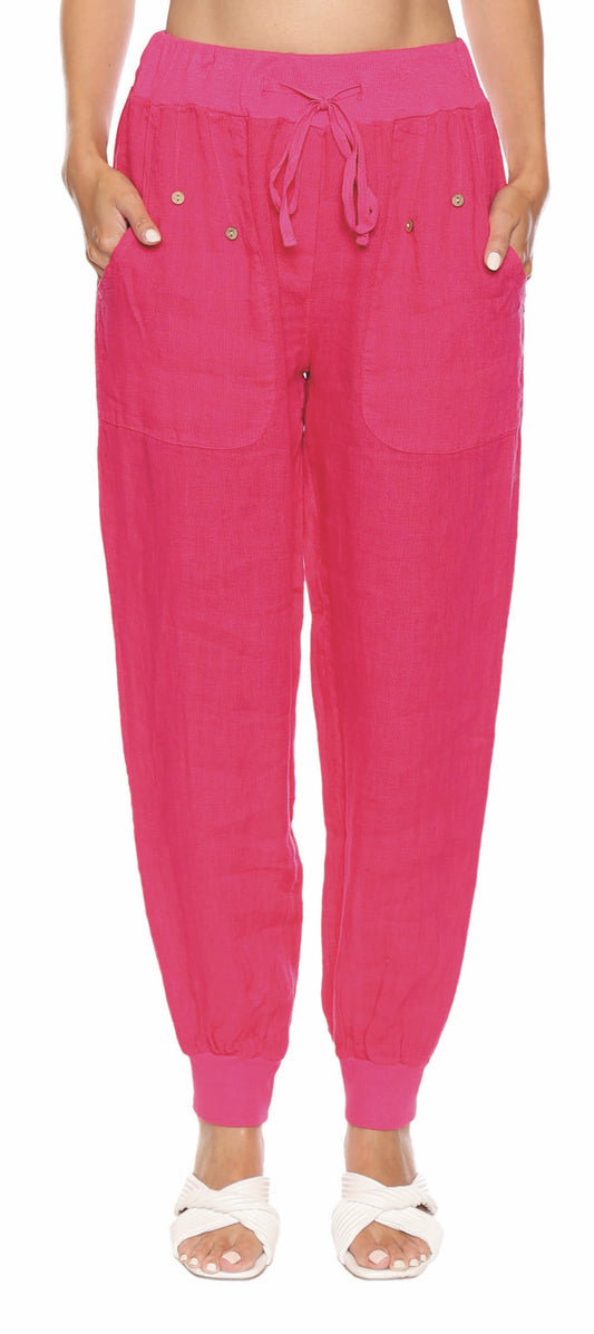 Pantalon fushia