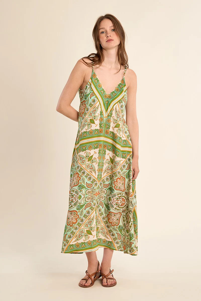 Robe estivale imprimée