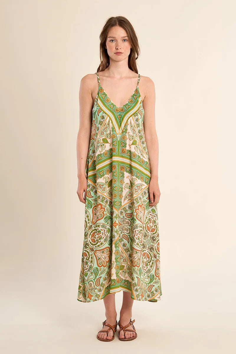 Robe estivale imprimée