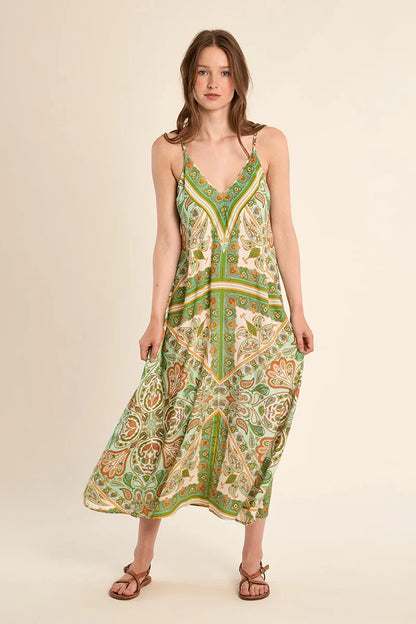 Robe estivale imprimée